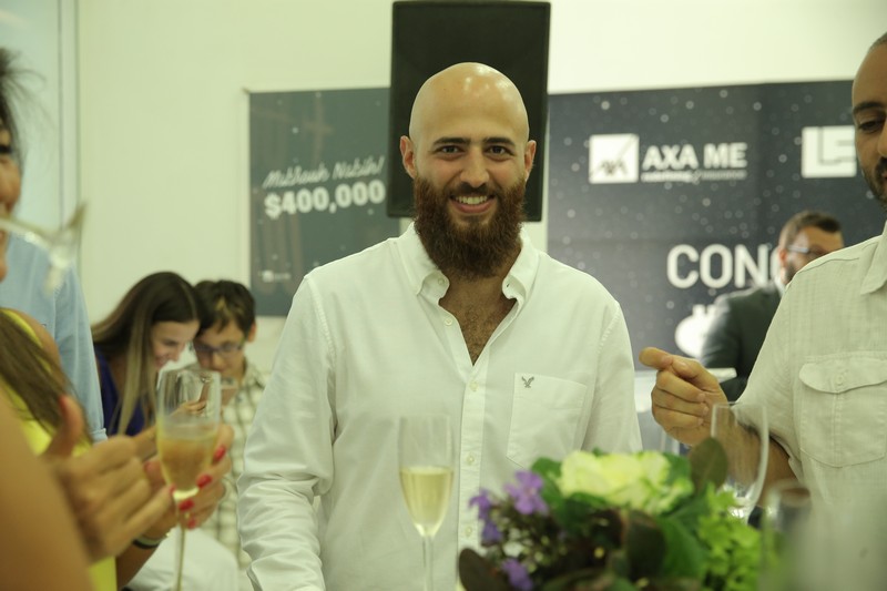 400,000$ winner thanks to BLF, AXA ME and Virgin Radio Lebanon. 